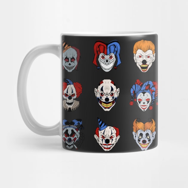 Horror Clowns by Luve